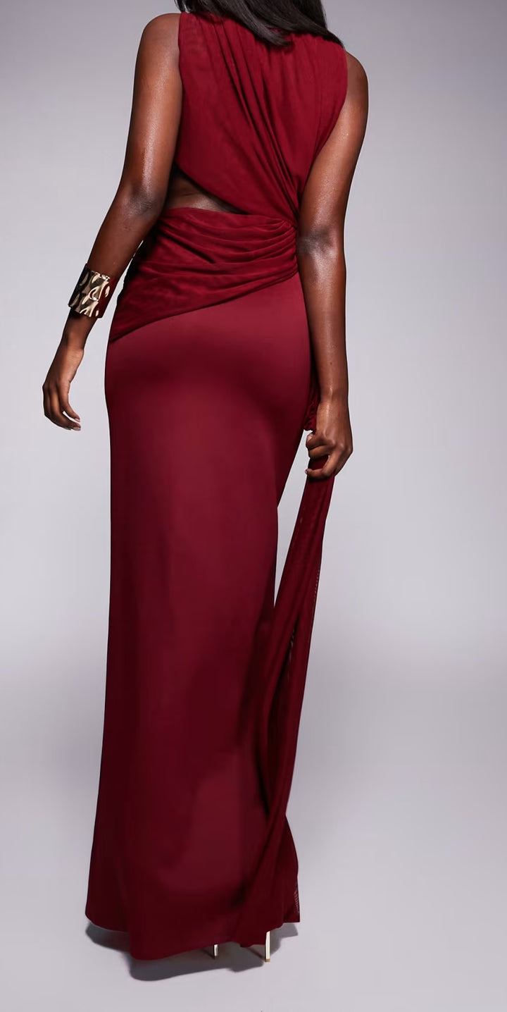 Rochie maxi ASOS, vișiniu