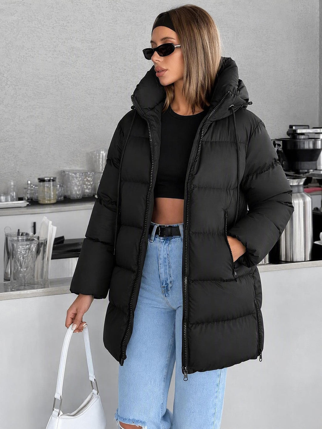 Palton SHEIN, negru