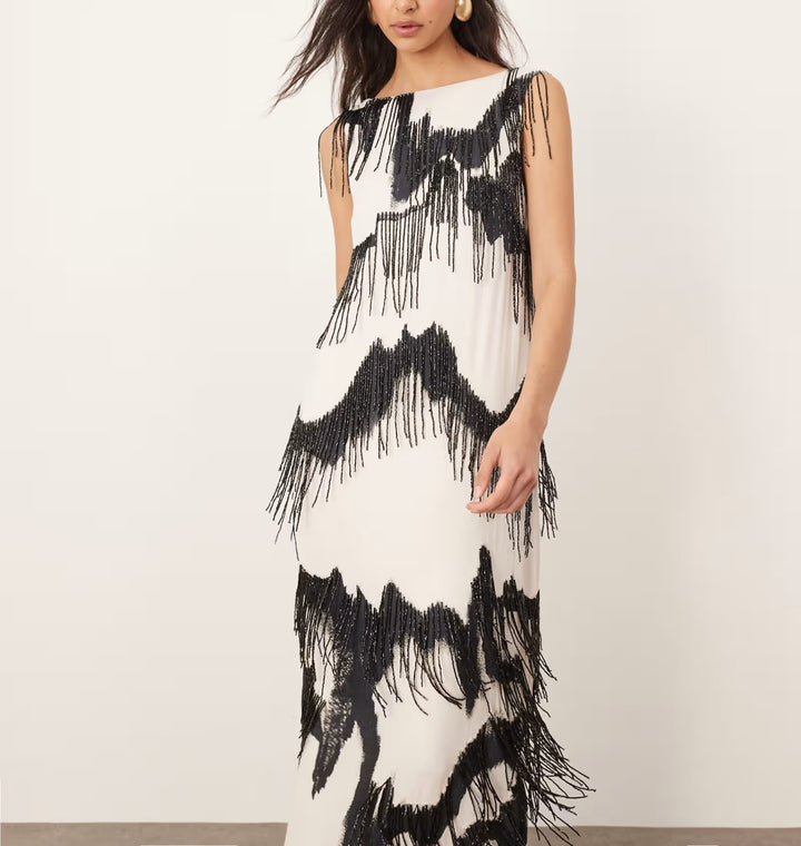 Rochie de ocazie Asos, mix culori