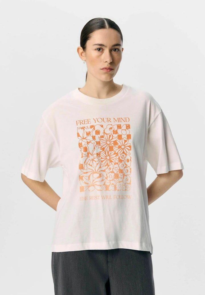 Tricou Object, alb