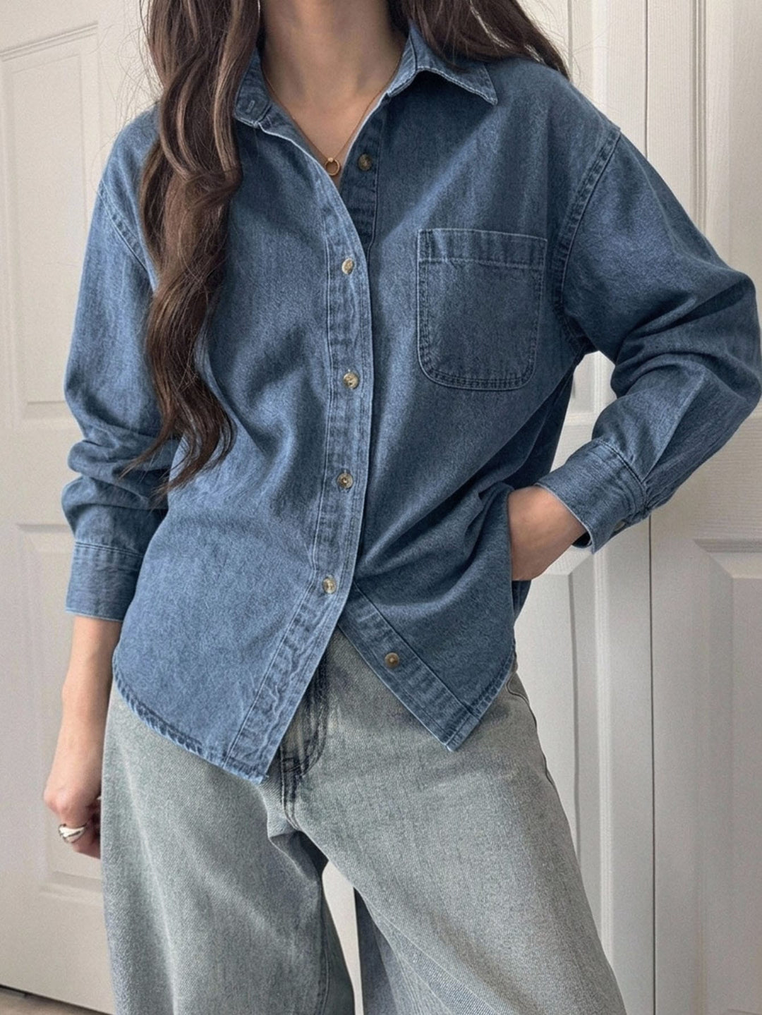 Top SHEIN, albastru