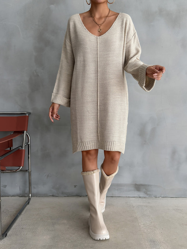 Rochie mini SHEIN, bej