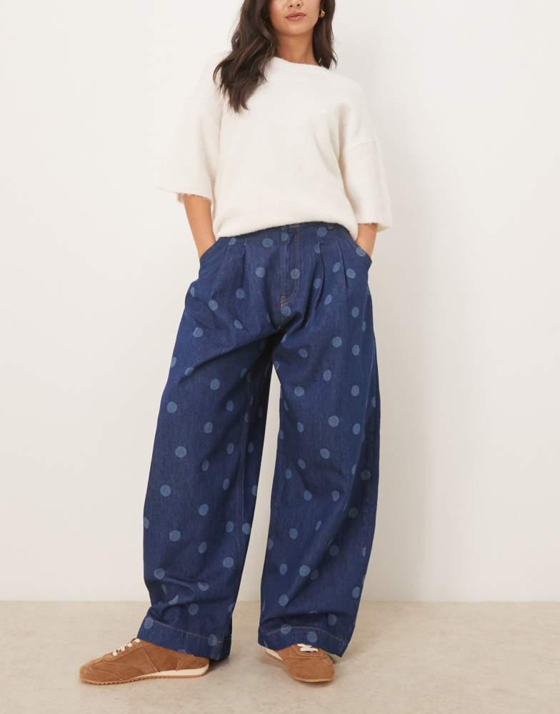 Jeans ASOS, albastru