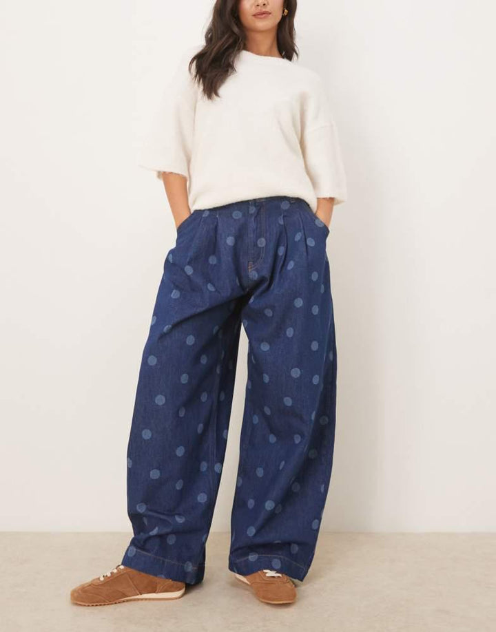 Jeans ASOS, albastru