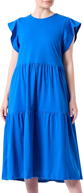 Rochie midi VILA, albastru
