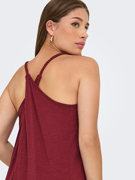 Rochie maxi ONLY, roșu