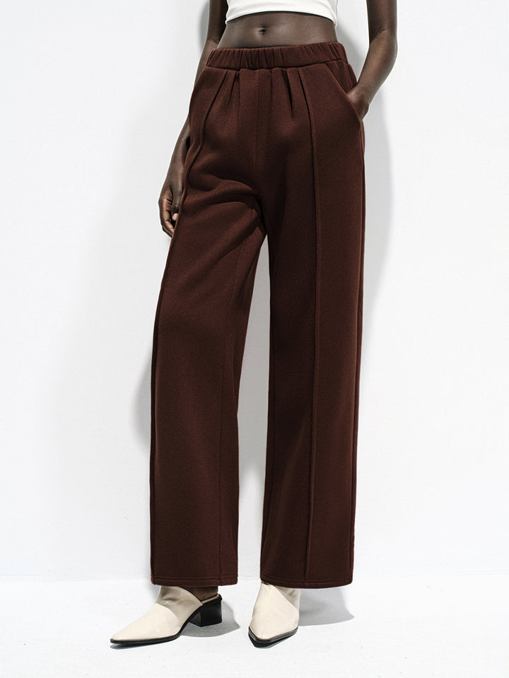 Pantaloni SHEIN, maro