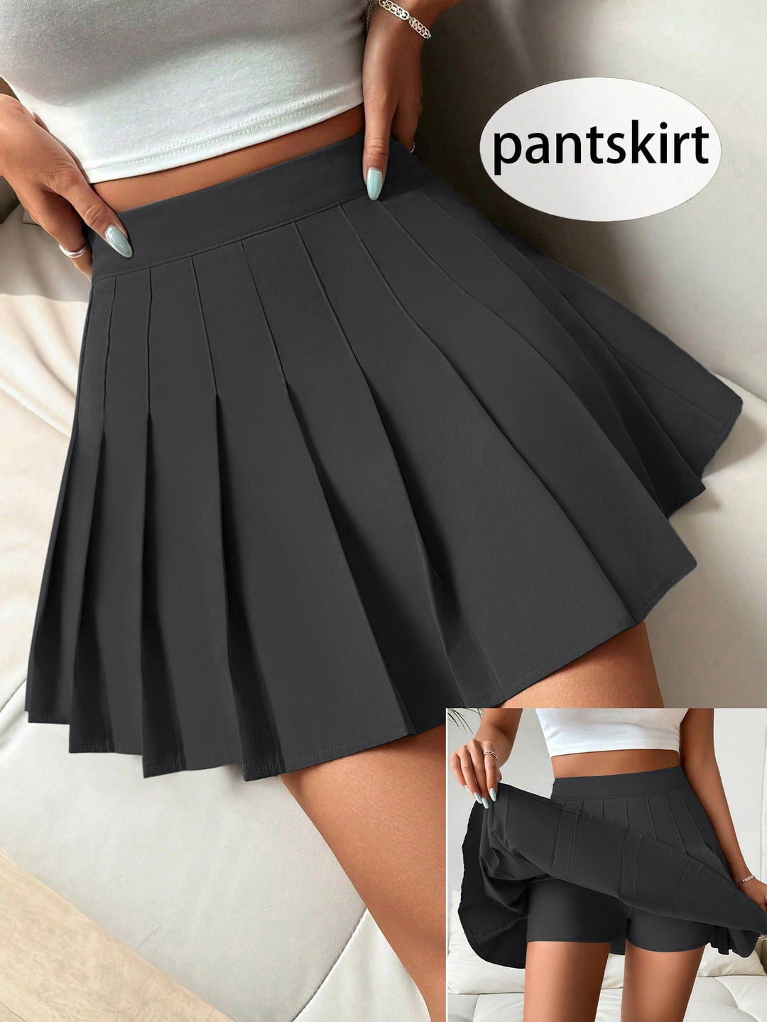 Fustă mini SHEIN, negru
