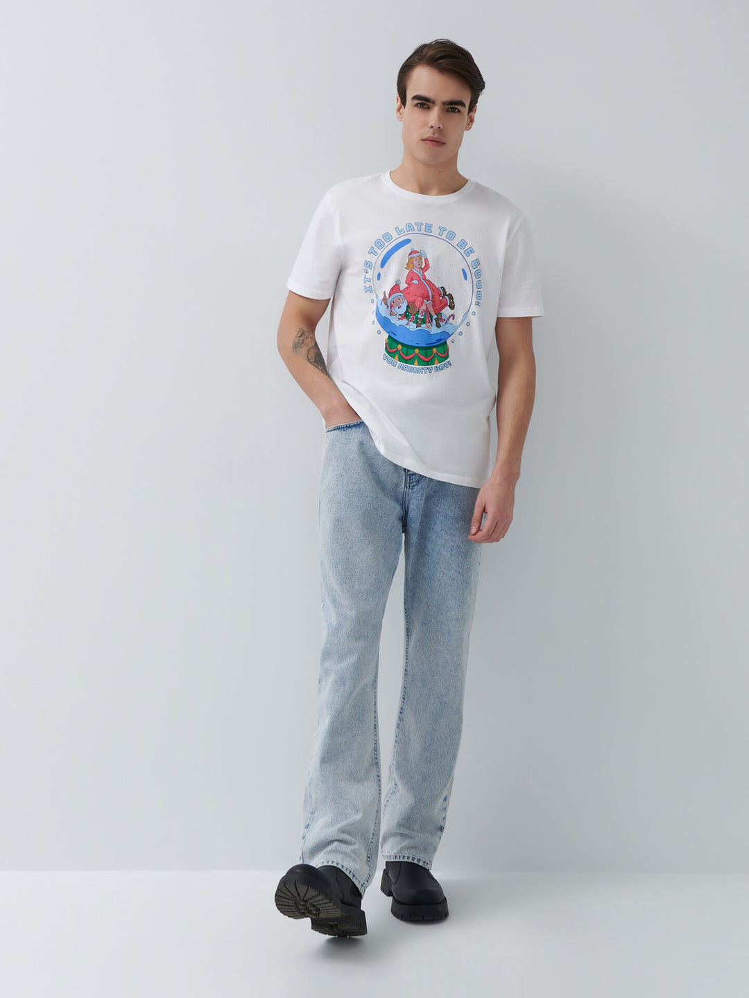 Tricou HOUSE, alb