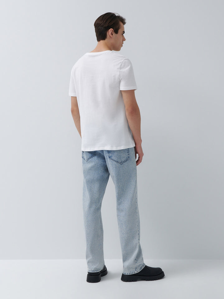 Tricou HOUSE, alb