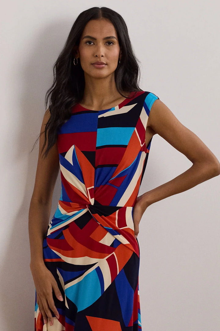 Rochie midi RALPH LAUREN, mix culori