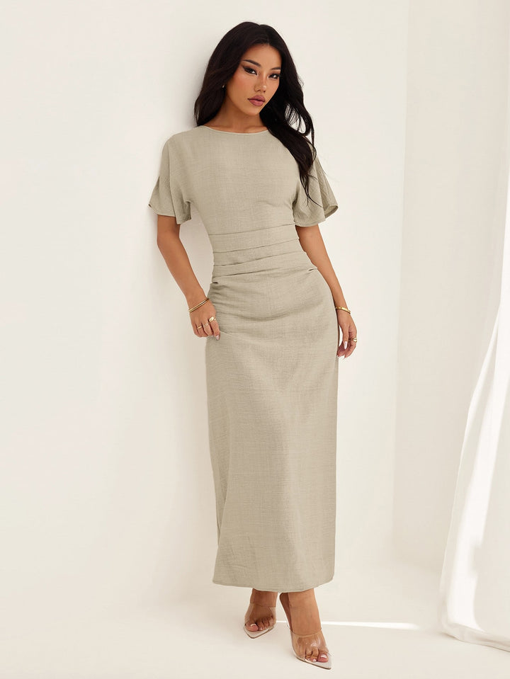 Rochie maxi SHEIN, portocaliu