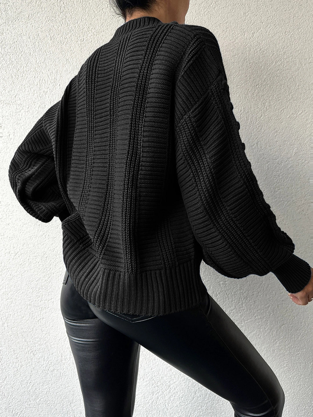 Cardigan SHEIN, negru