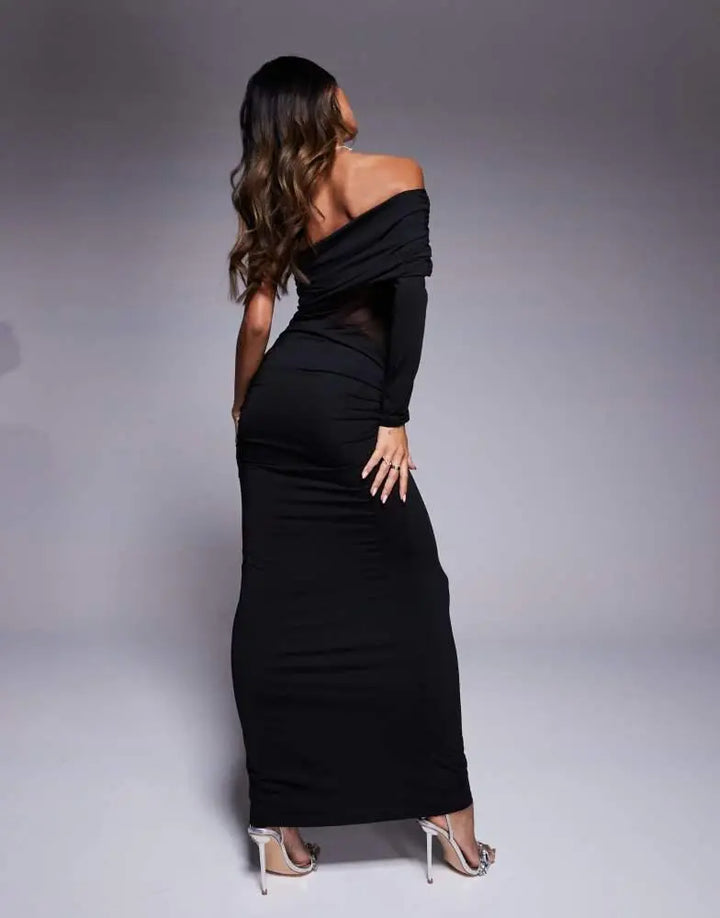 Rochie maxi ASOS, negru