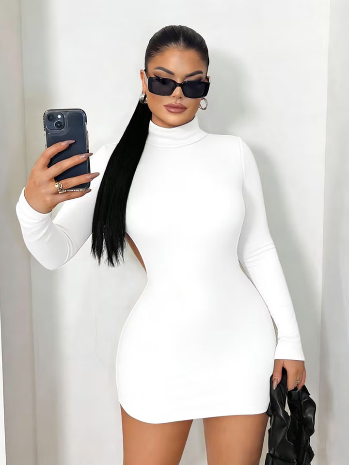 Rochie scurtă SHEIN, alb