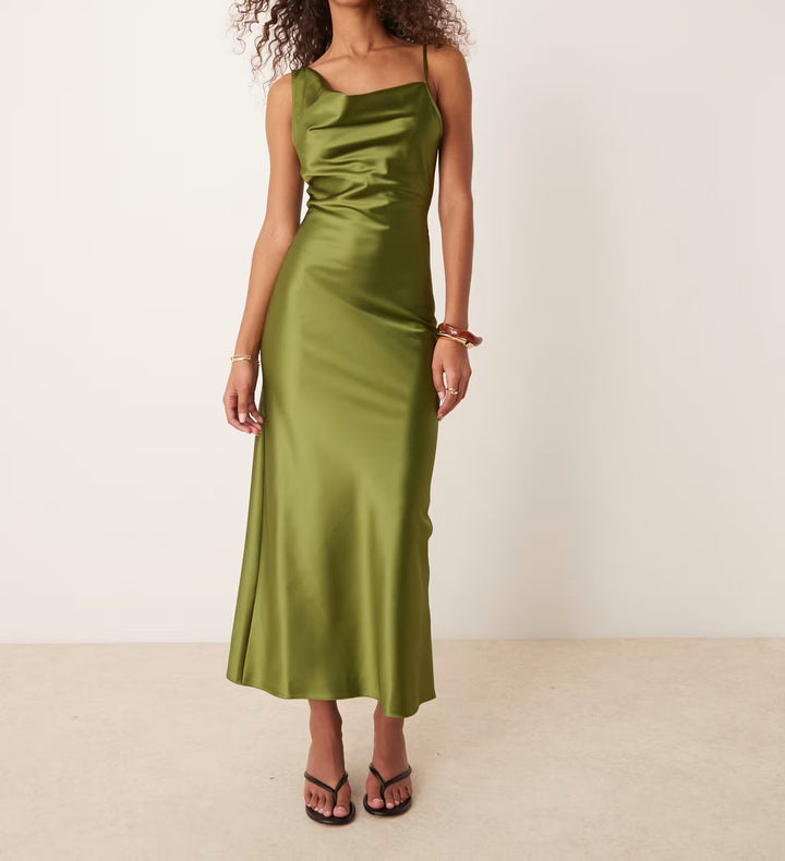 Rochie maxi Asos, verde
