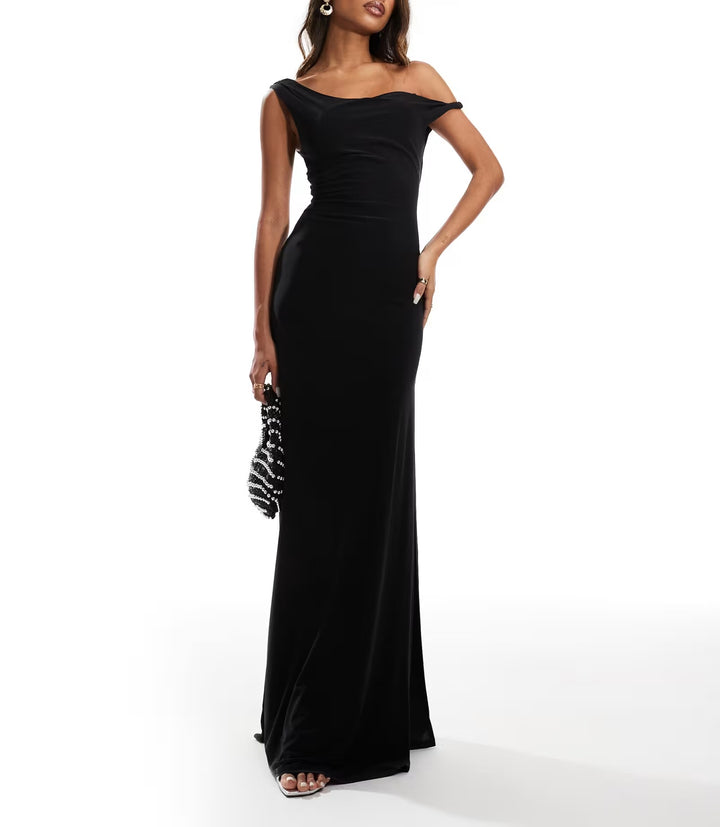 Rochie maxi ASOS, negru