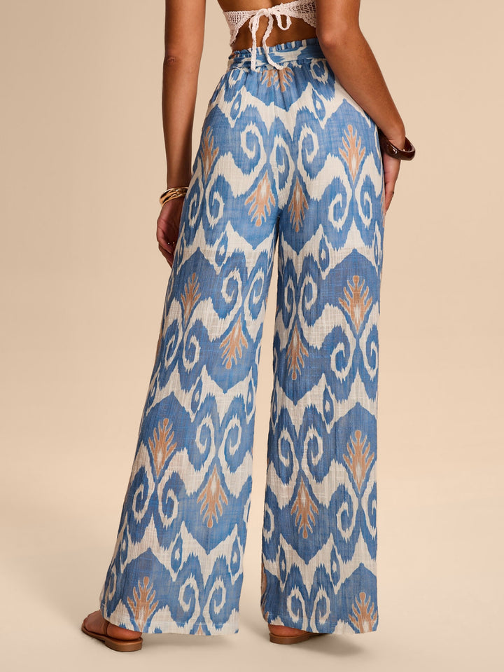 Pantaloni SHEIN, albastru