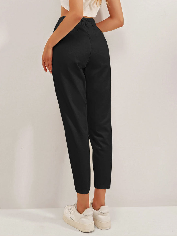 Pantaloni SHEIN, negru