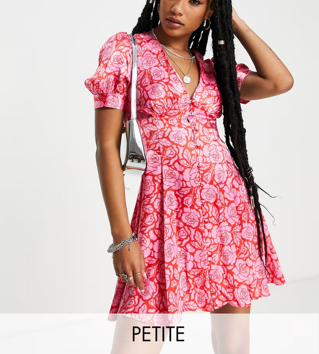 Rochie mini Asos, mix culori