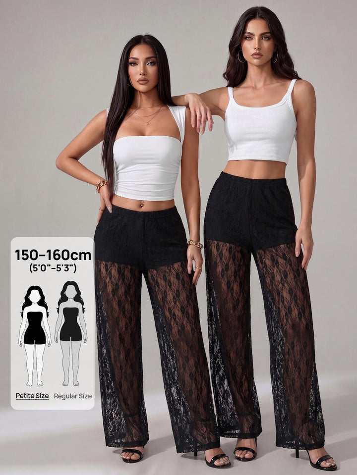 Pantaloni SHEIN, negru
