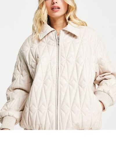 Geacă ASOS, crem
