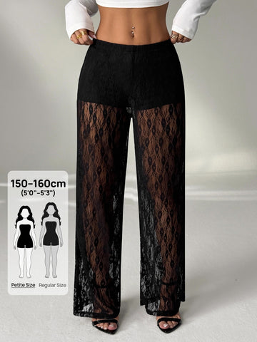 Pantaloni SHEIN, negru