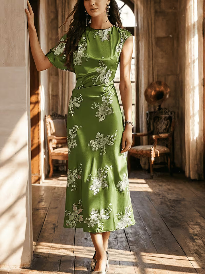 Rochie midi SHEIN, verde