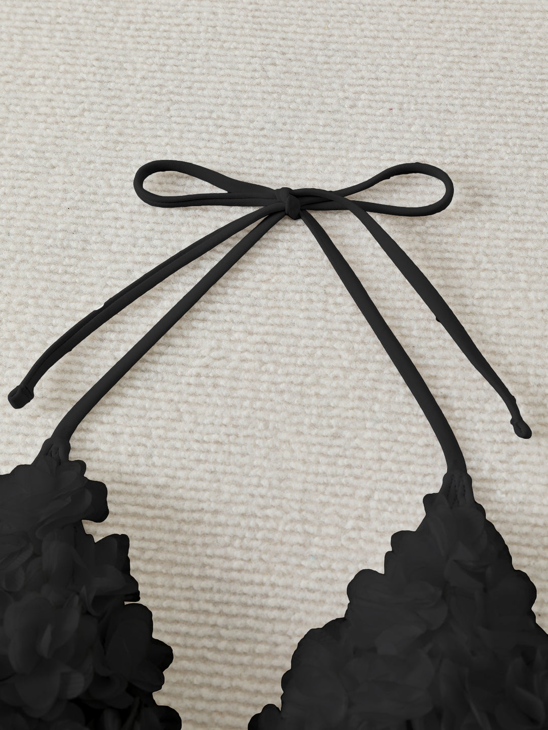 Sutien de baie SHEIN, negru
