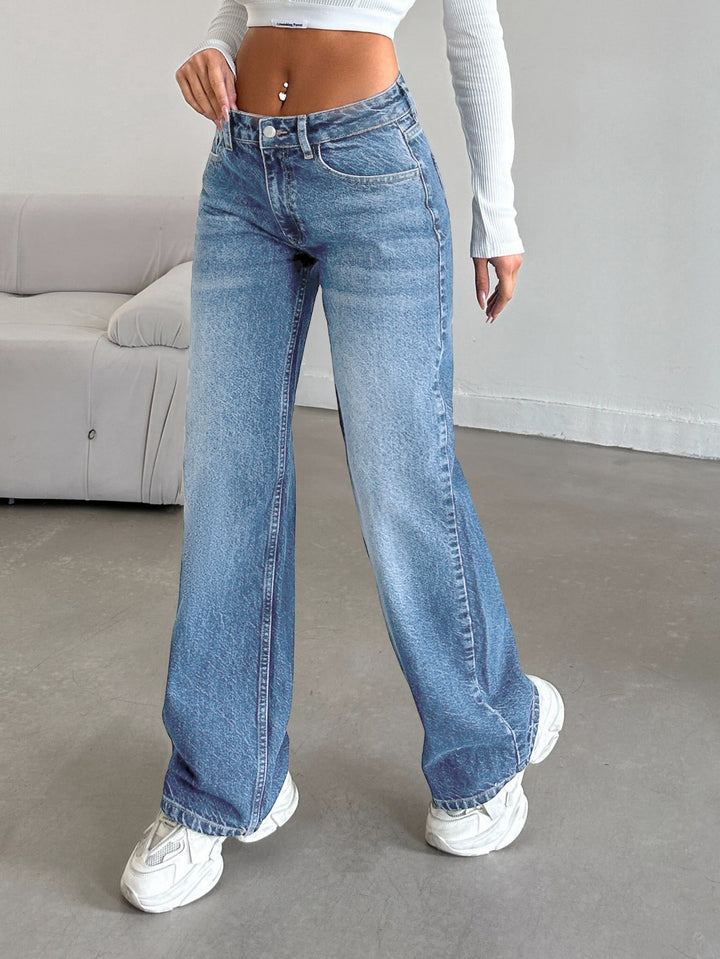 Jeans SHEIN, albastru