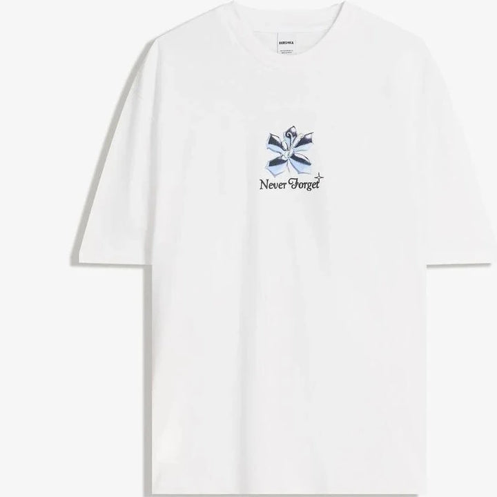 Tricou BERSHKA, alb