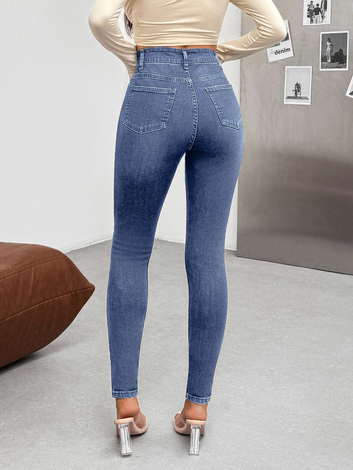 Jeans SHEIN, albastru