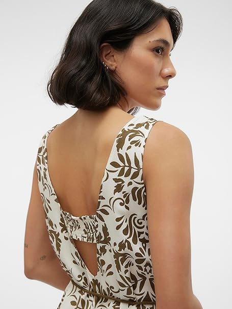 VERO MODA midi ruha, vegyes színek