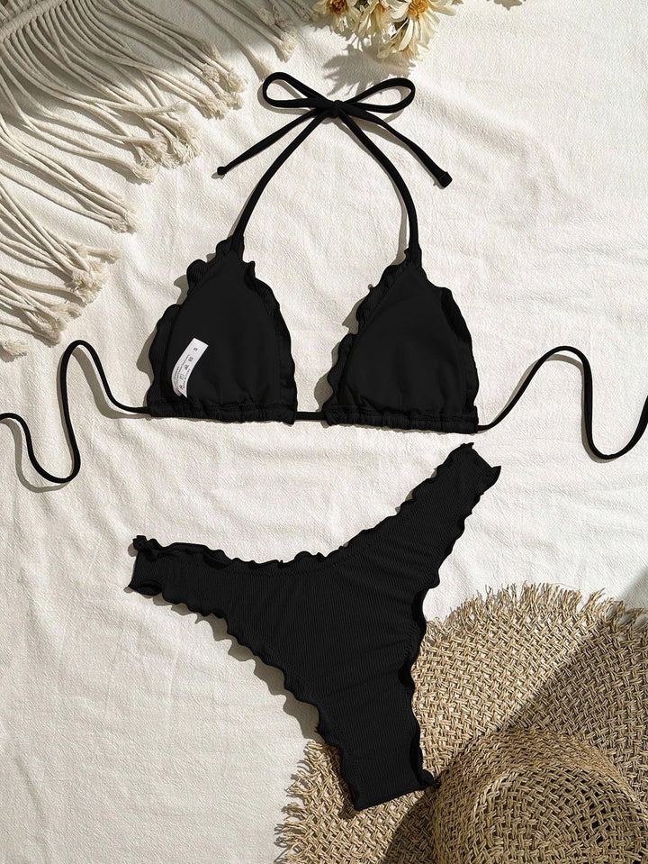 Set bikini SHEIN, negru