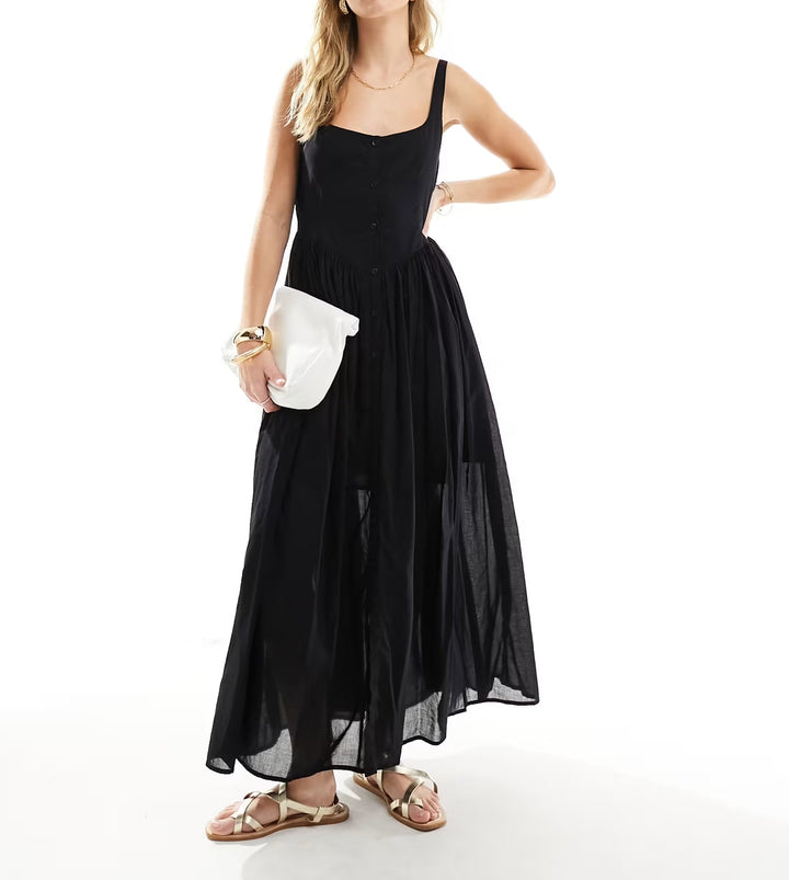 Rochie maxi Asos, negru