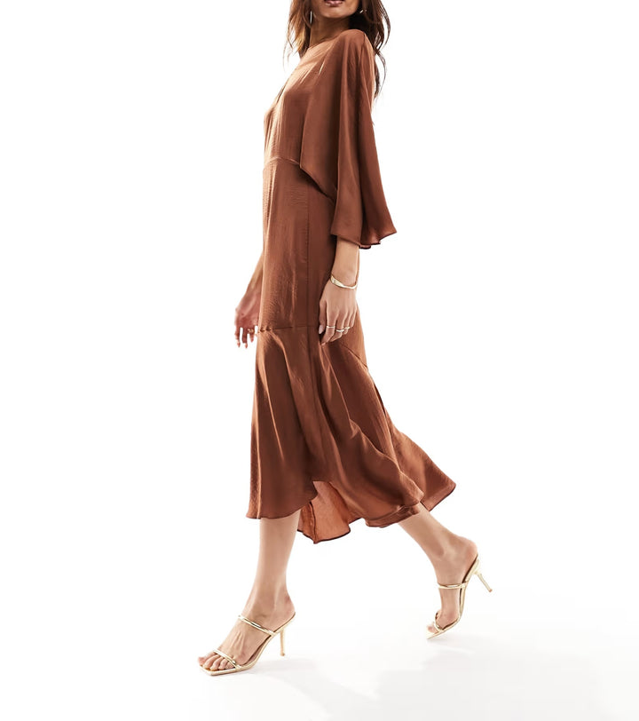 Rochie maxi Asos, maro