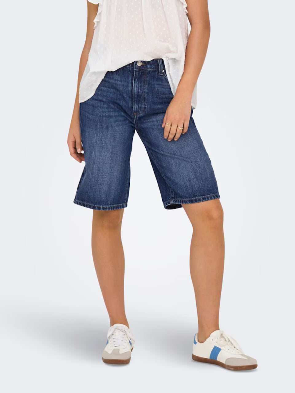 Pantaloni scurți ONLY, albastru