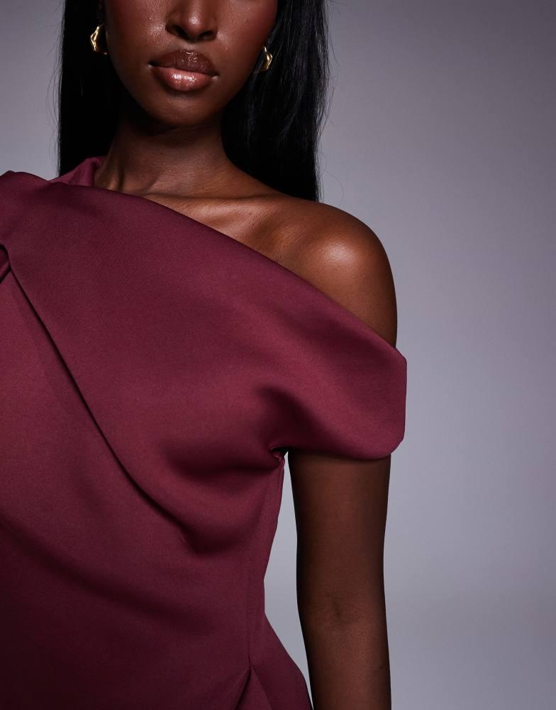 Rochie maxi ASOS, vișiniu