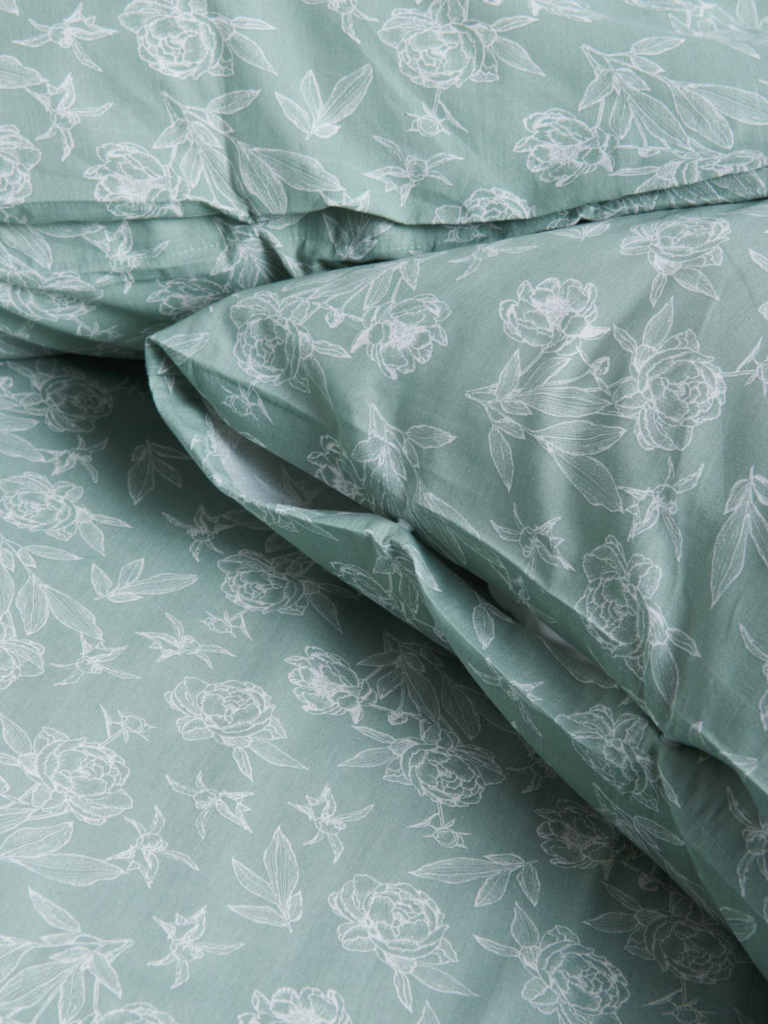 Set de lenjerie de pat SINSAY, verde