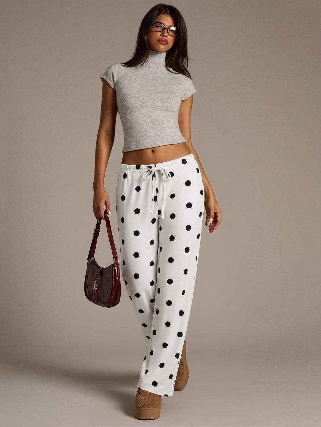 Pantaloni SHEIN, gri