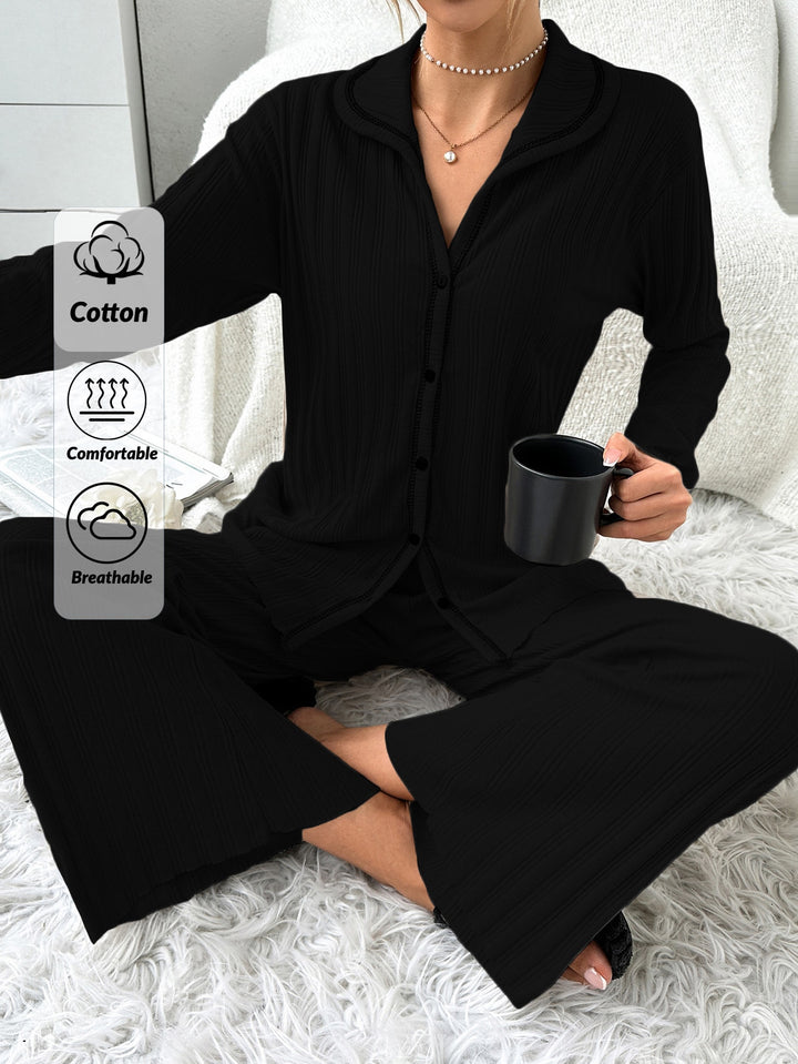 Pijama SHEIN, negru