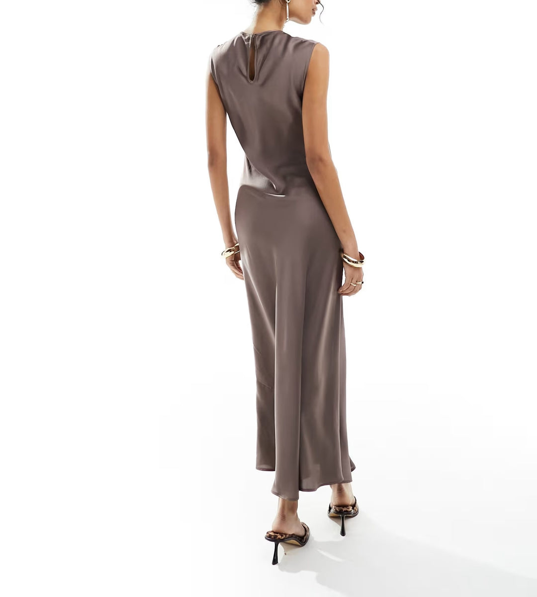 Rochie maxi Asos, maro