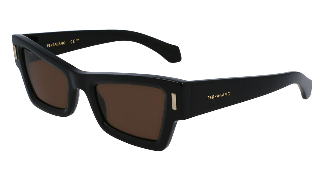 Ochelari de soare Ferragamo, negru