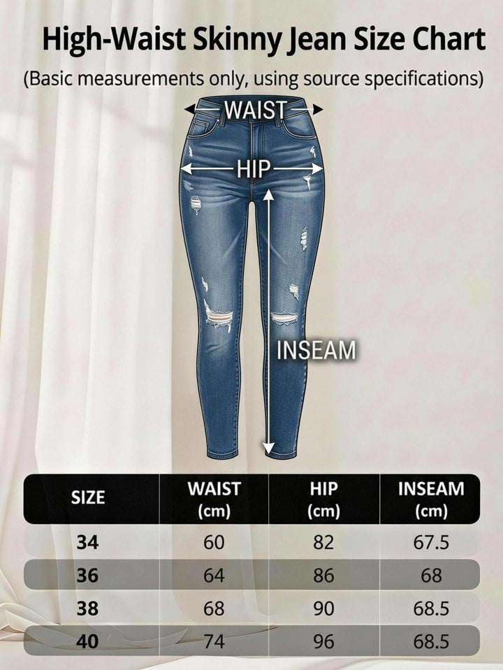 Jeans SHEIN, albastru