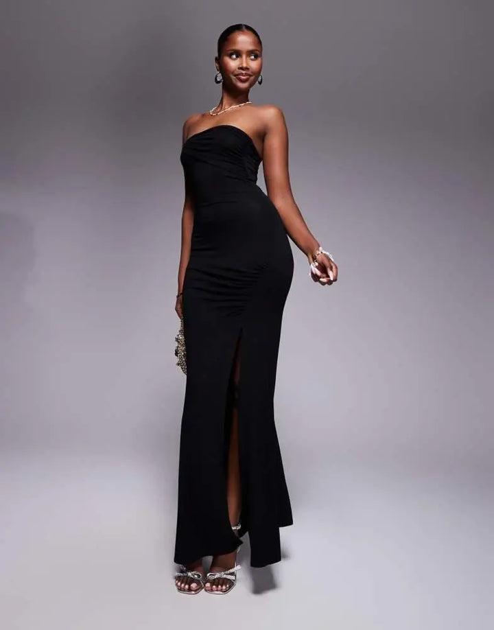 Rochie maxi ASOS, negru