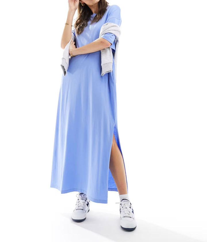 Rochie maxi ASOS, albastru