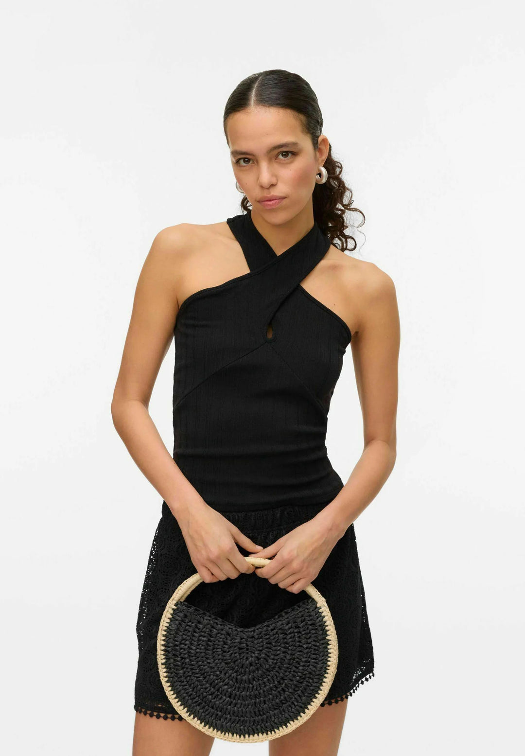 VERO MODA felső, fekete