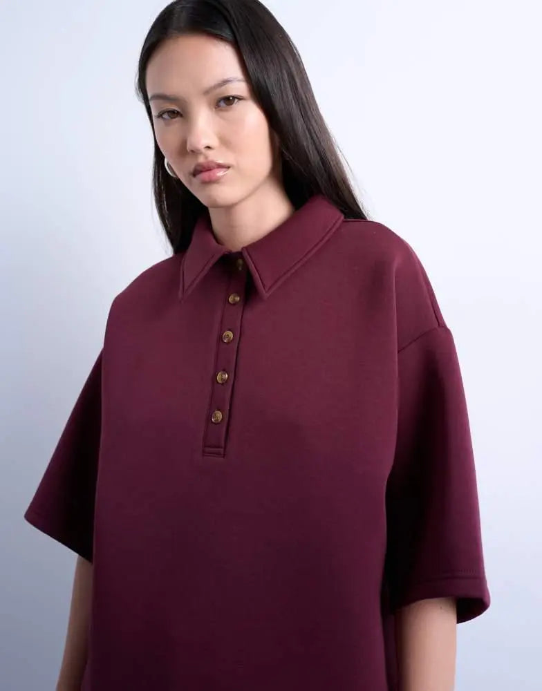 Tricou TOPSHOP, vișiniu
