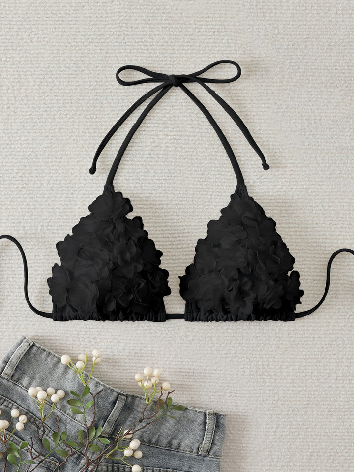 Sutien de baie SHEIN, negru