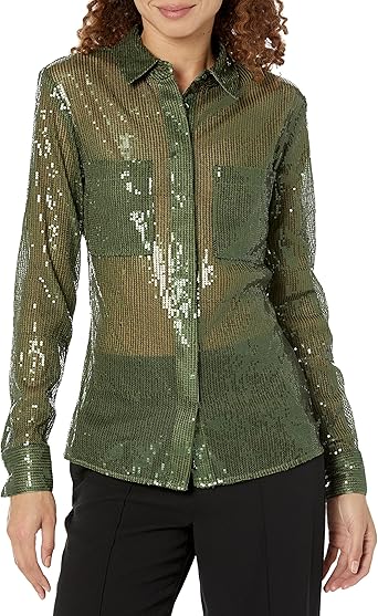 Cămașă GUESS, verde